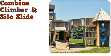 ﷯Combine Climber & Silo Slide 